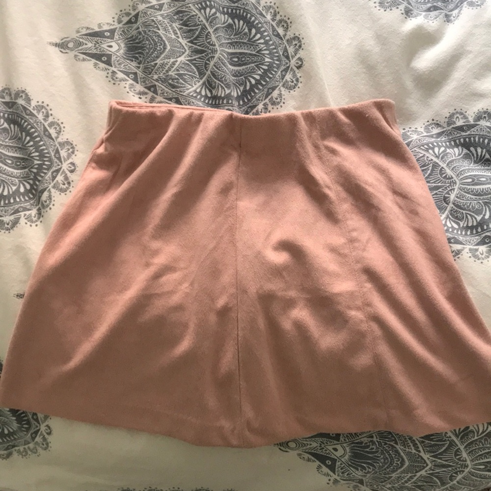 suede brandy melville skirt size small
